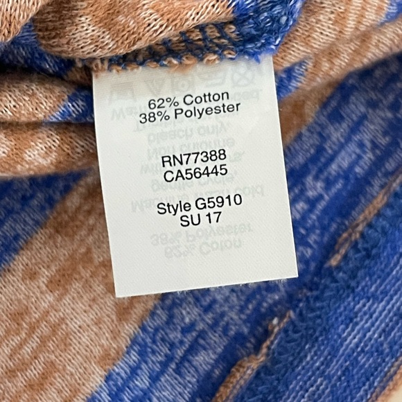 Madewell Hi-Fi Shrunken Tee in Loretta Stripe Women’s size XS - Picture 9 of 11